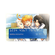 Load image into Gallery viewer, The Promised Neverland Ray, Norman, Emma  Credit Card Skins (4-in-1 Pack)
