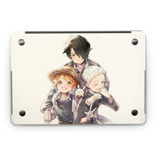 Load image into Gallery viewer, The Promised Neverland Ray, Norman, Emma  Macbook Skin
