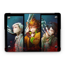 Load image into Gallery viewer, The Promised Neverland Ray, Norman, Emma  Macbook Skin

