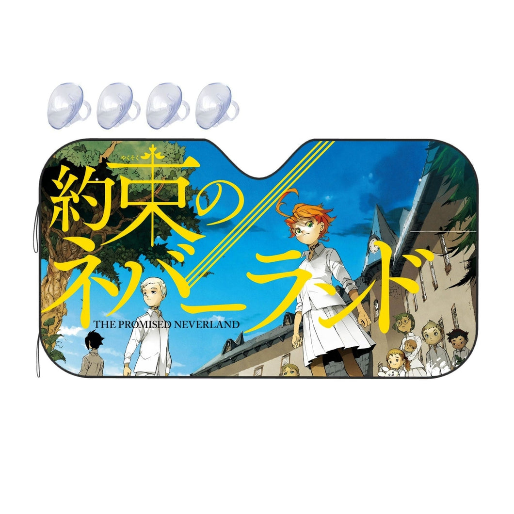 The Promised Neverland Ray, Norman, Emma, Phil, Gilda  Car Sunshade