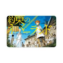 Load image into Gallery viewer, The Promised Neverland Ray, Norman, Emma, Phil, Gilda  Credit Card Skins (4-in-1 Pack)

