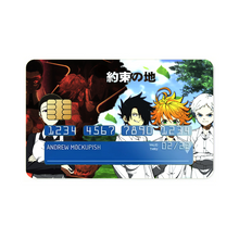 Load image into Gallery viewer, The Promised Neverlend / The True  Credit Card Skins (4-in-1 Pack)
