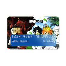 Load image into Gallery viewer, The Promised Neverlend / The True  Credit Card Skins (4-in-1 Pack)

