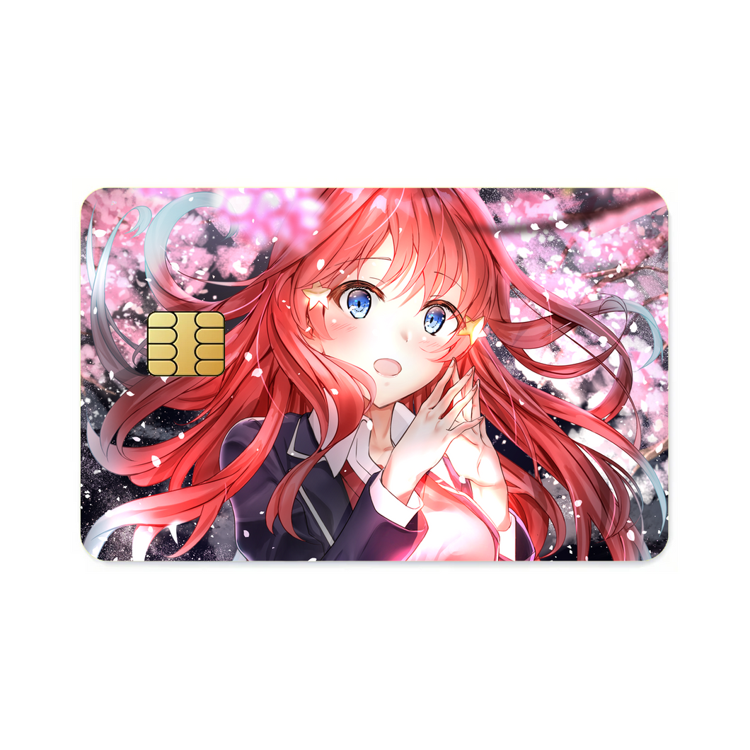 The Quintessential Quintuplets  Credit Card Skins (4-in-1 Pack)