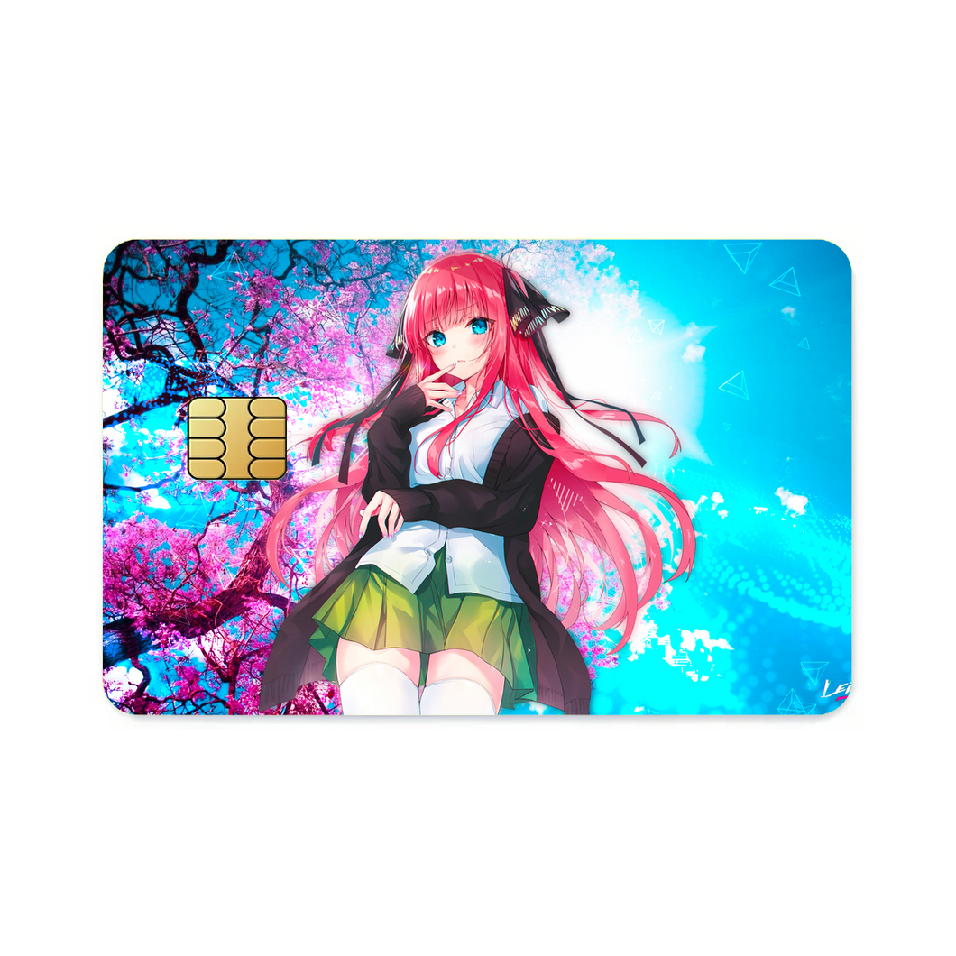 The Quintessential Quintuplets  Credit Card Skins (4-in-1 Pack)