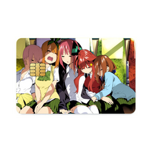 Load image into Gallery viewer, The Quintessential Quintuplets  Credit Card Skins (4-in-1 Pack)
