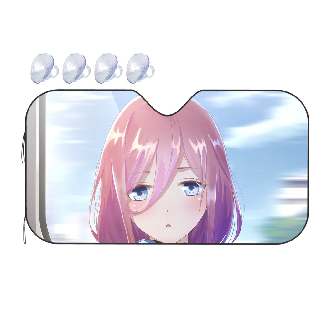 The Quintessential Quintuplets Miku Nakano  Car Sunshade