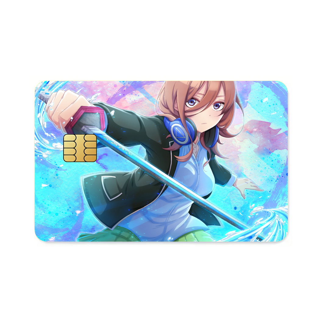 The Quintessential Quintuplets Miku Nakano  Credit Card Skins (4-in-1 Pack)