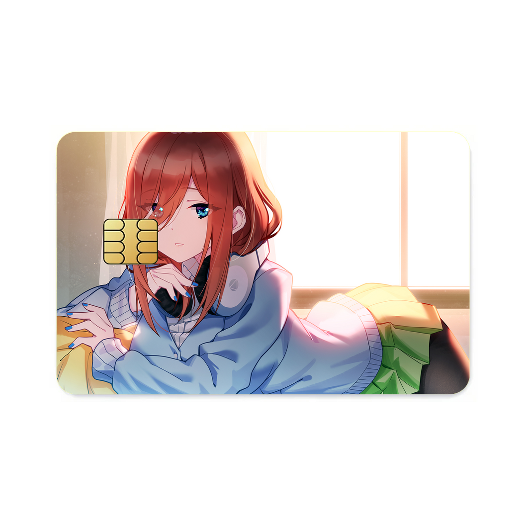 The Quintessential Quintuplets Miku Nakano  Credit Card Skins (4-in-1 Pack)