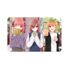 Load image into Gallery viewer, The Quintessential Quintuplets Miku Nakano, Itsuki Nakano, Nino Nakano, Yotsuba Nakano, Ichika Nakano  Credit Card Skins (4-in-1 Pack)
