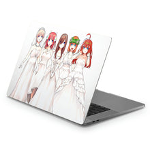 Load image into Gallery viewer, The Quintessential Quintuplets Miku Nakano, Itsuki Nakano, Nino Nakano, Yotsuba Nakano, Ichika Nakano  Macbook Skin
