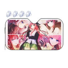 Load image into Gallery viewer, The Quintessential Quintuplets Nino Nakano  Car Sunshade
