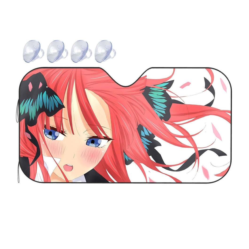 The Quintessential Quintuplets Nino Nakano  Car Sunshade