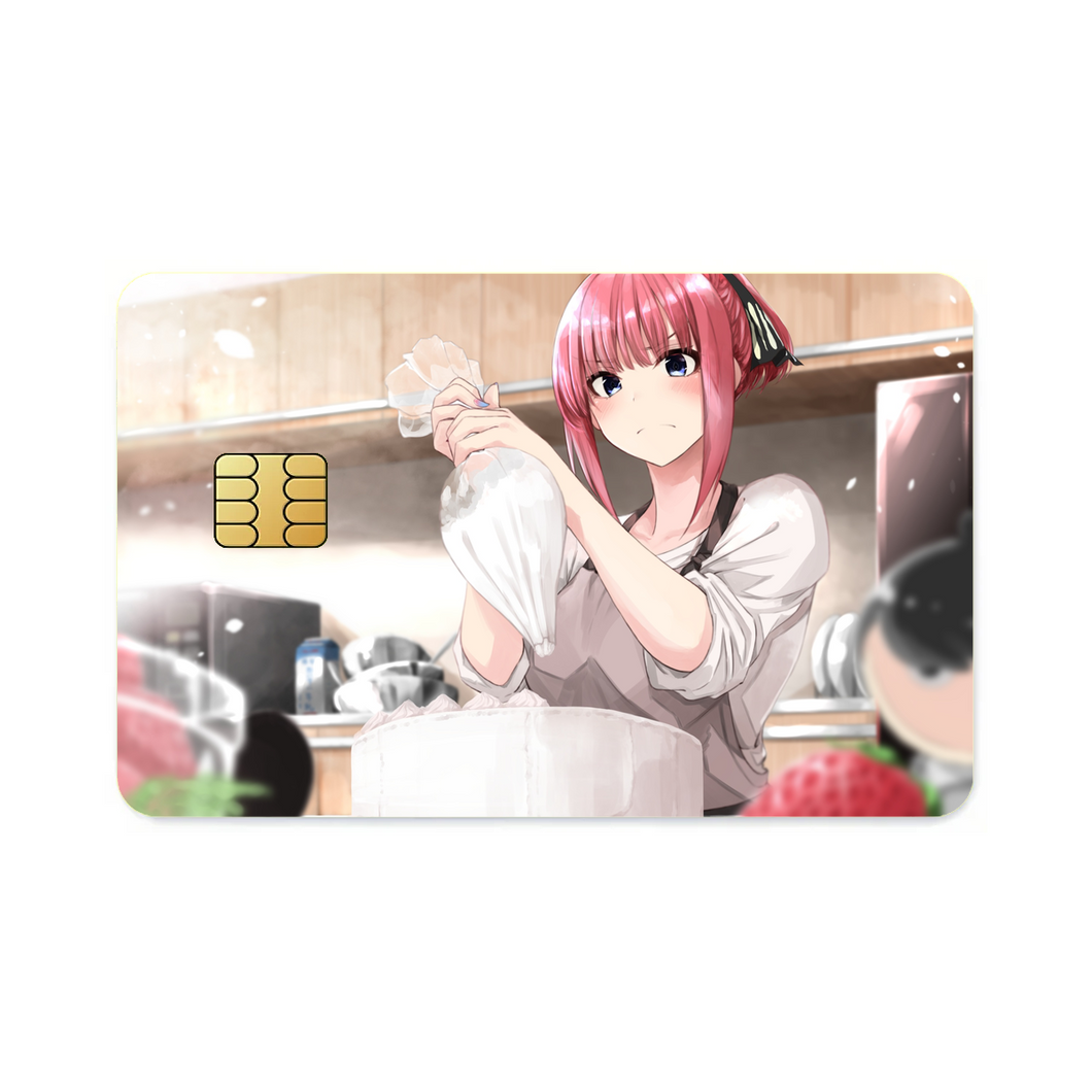 The Quintessential Quintuplets Nino Nakano  Credit Card Skins (4-in-1 Pack)