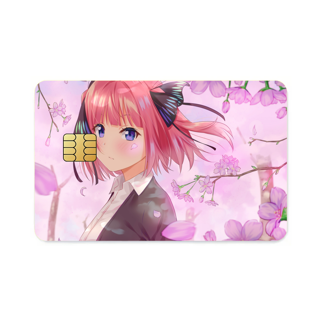 The Quintessential Quintuplets Nino Nakano  Credit Card Skins (4-in-1 Pack)
