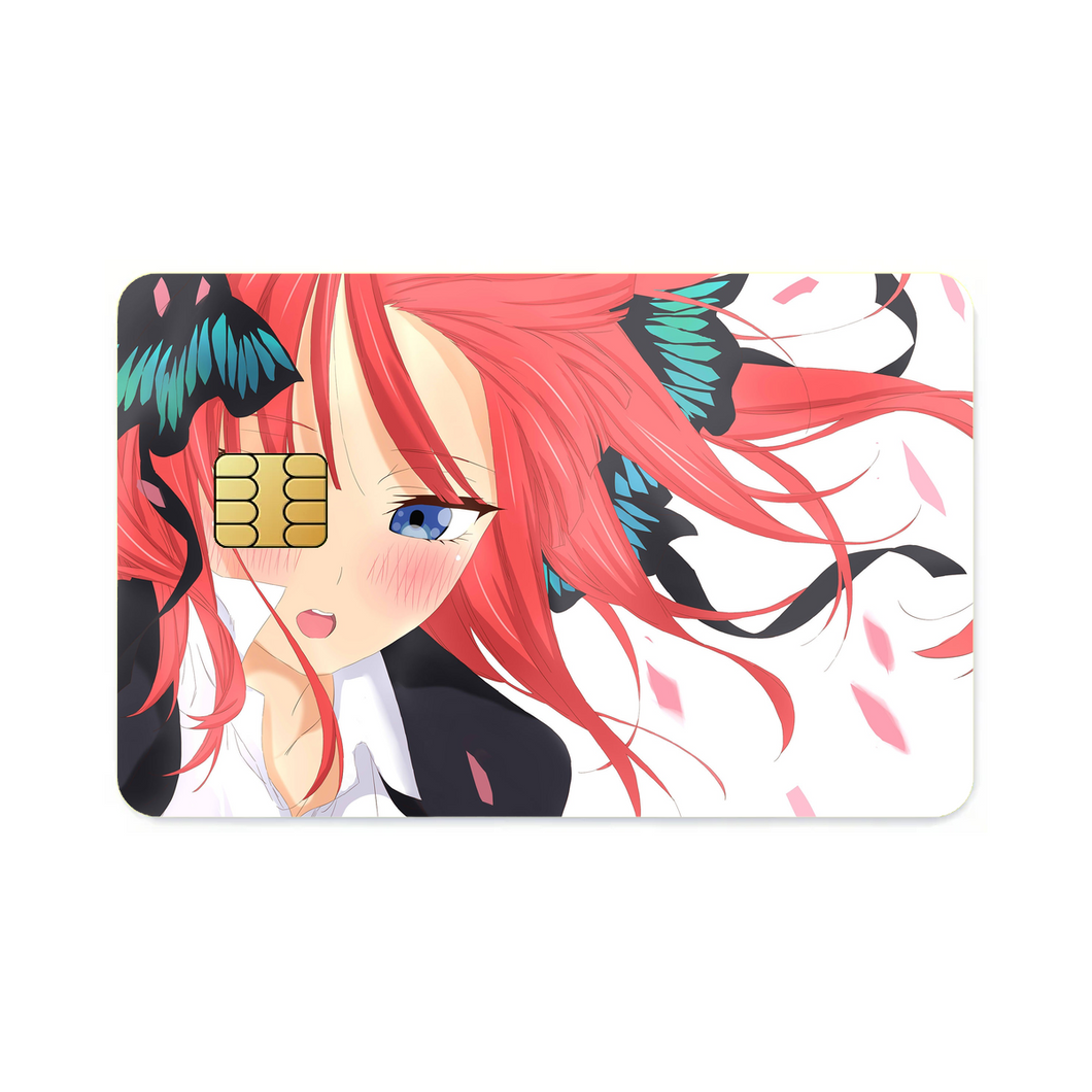 The Quintessential Quintuplets Nino Nakano  Credit Card Skins (4-in-1 Pack)