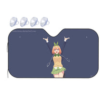 Load image into Gallery viewer, The Quintessential Quintuplets Yotsuba Nakano  Car Sunshade
