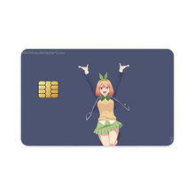 Load image into Gallery viewer, The Quintessential Quintuplets Yotsuba Nakano  Credit Card Skins (4-in-1 Pack)
