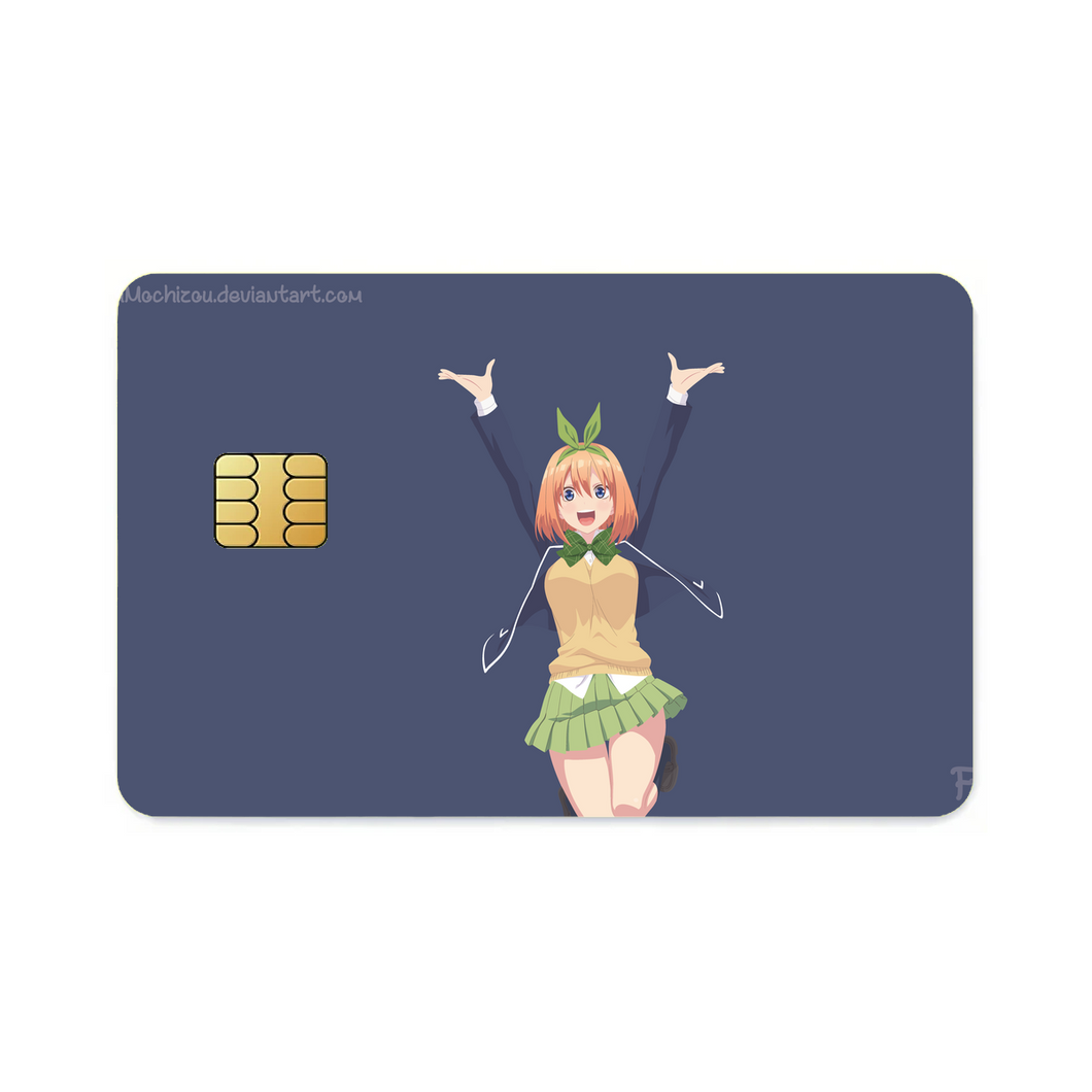 The Quintessential Quintuplets Yotsuba Nakano  Credit Card Skins (4-in-1 Pack)