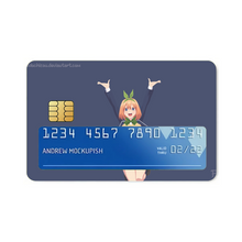 Load image into Gallery viewer, The Quintessential Quintuplets Yotsuba Nakano  Credit Card Skins (4-in-1 Pack)
