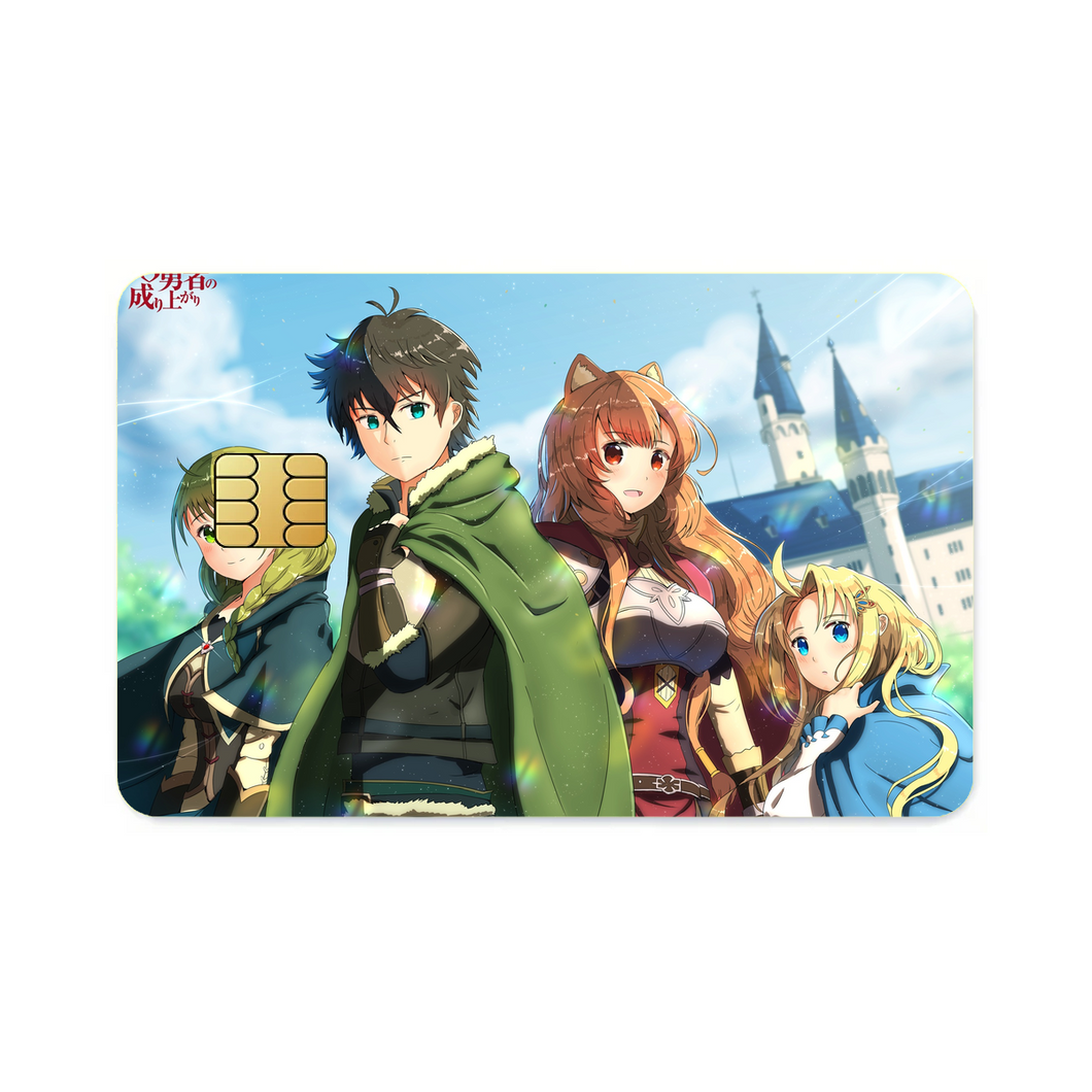 The Rising of the Shield Hero  Credit Card Skins (4-in-1 Pack)