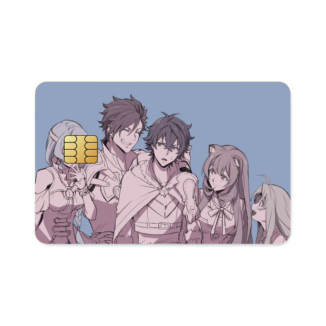 The Rising of the Shield Hero  Credit Card Skins (4-in-1 Pack)