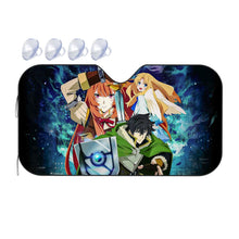 Load image into Gallery viewer, The Rising of the Shield Hero Raphtalia, Naofumi Iwatani, Filo  Car Sunshade

