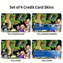 Load image into Gallery viewer, The secret of 7 Dragon Balls  Credit Card Skins (4-in-1 Pack)
