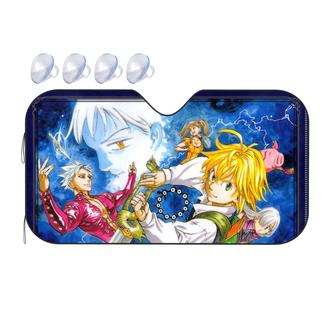 The Seven Deadly Sins  Car Sunshade