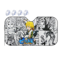 Load image into Gallery viewer, The Seven Deadly Sins  Car Sunshade
