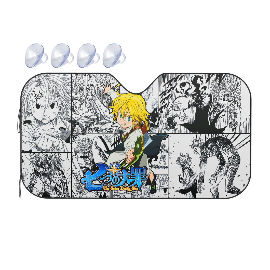 The Seven Deadly Sins  Car Sunshade