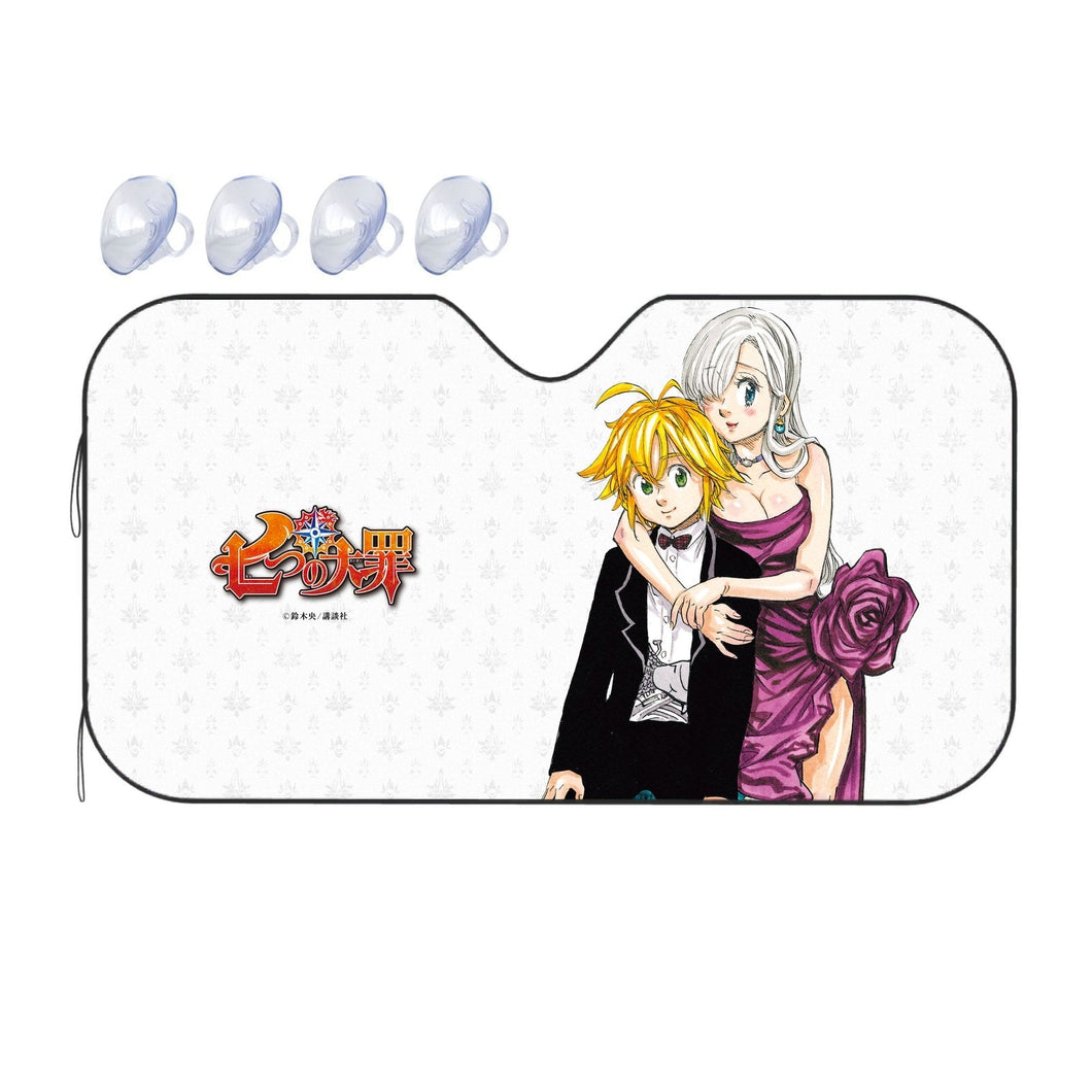 The Seven Deadly Sins  Car Sunshade