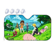 Load image into Gallery viewer, The Seven Deadly Sins  Car Sunshade

