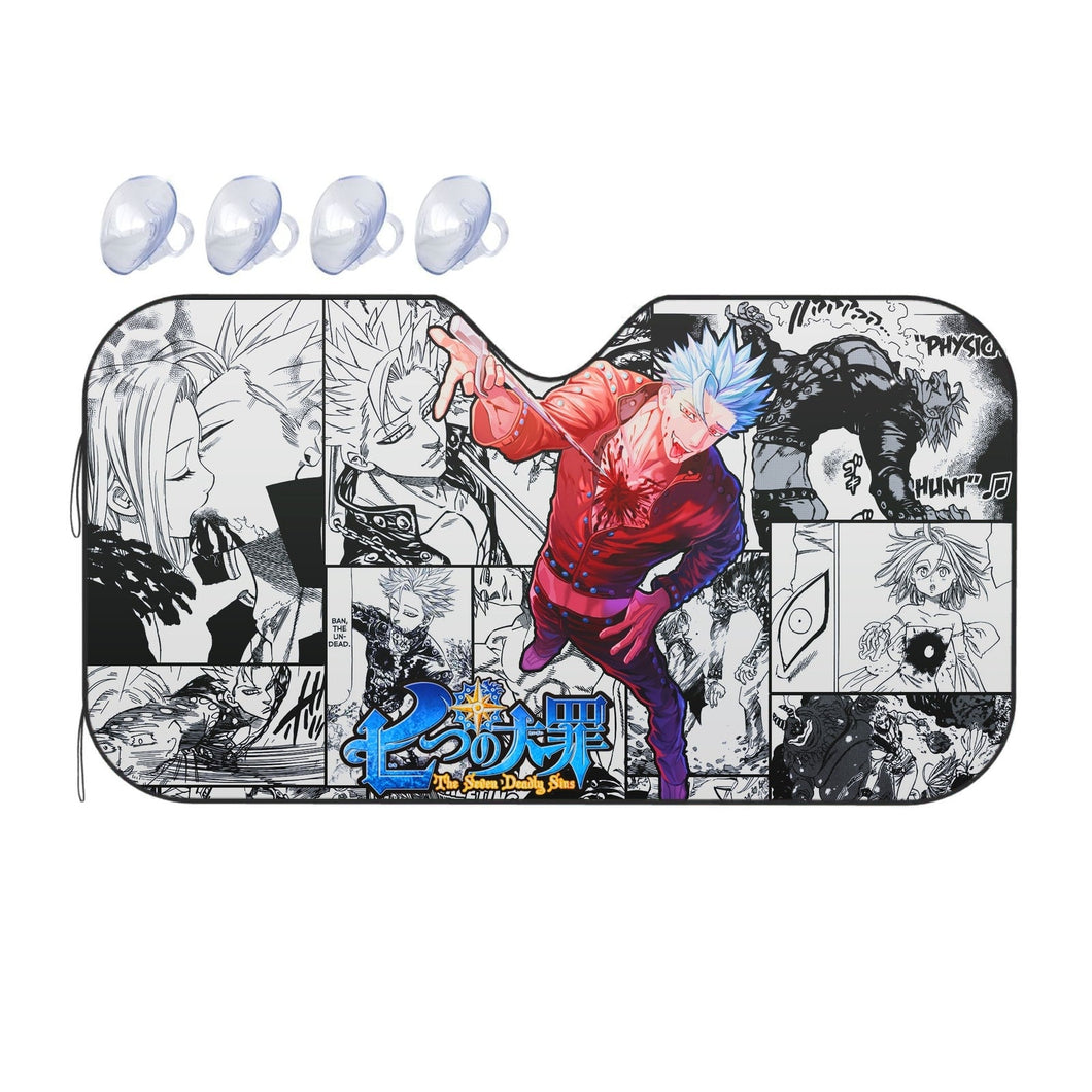 The Seven Deadly Sins  Car Sunshade