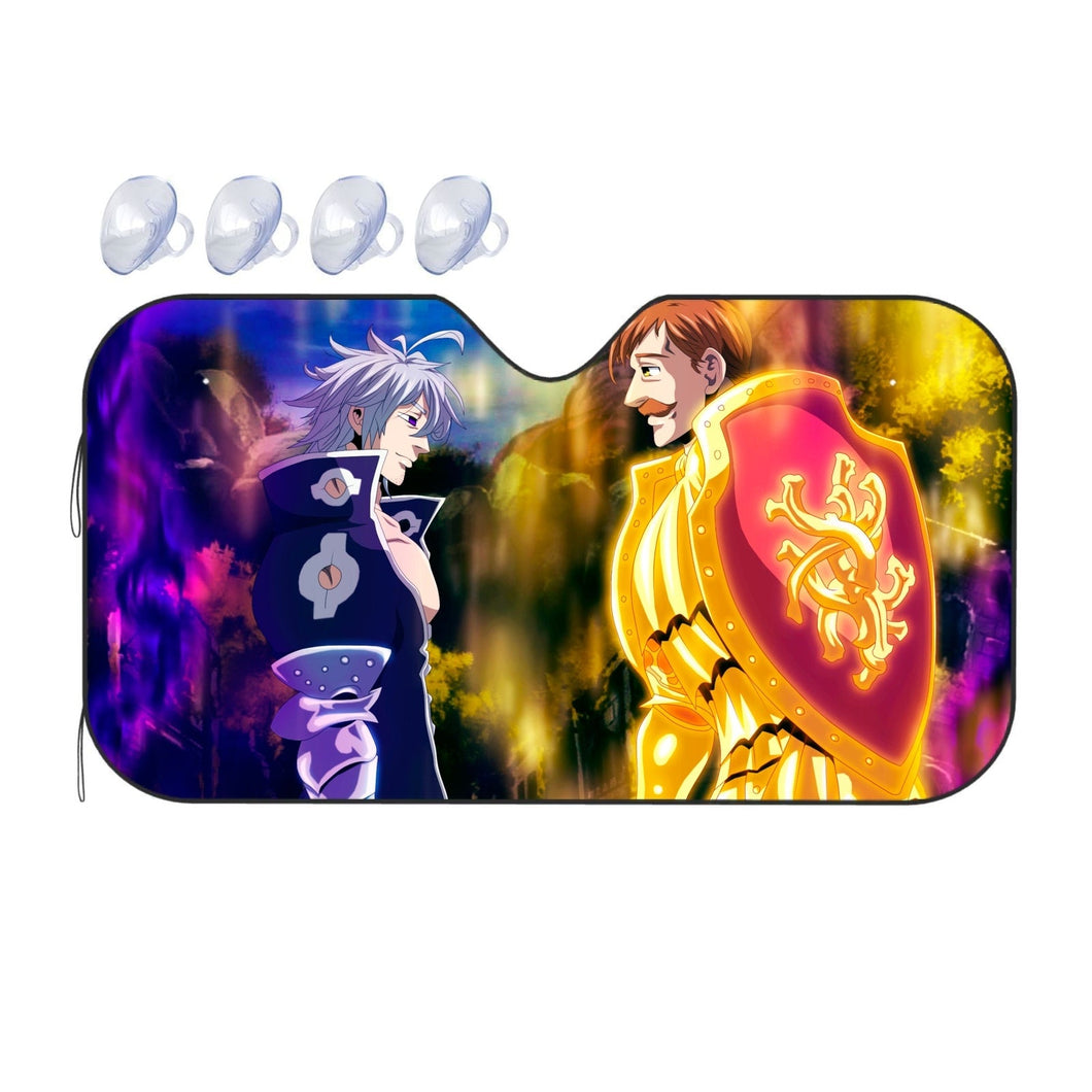 The Seven Deadly Sins  Car Sunshade