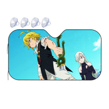 Load image into Gallery viewer, The Seven Deadly Sins  Car Sunshade
