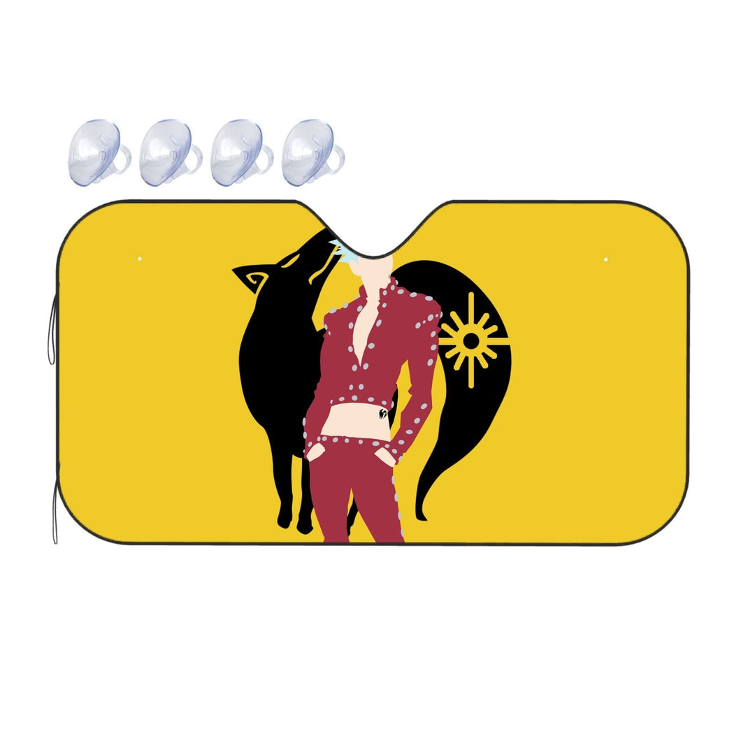 The Seven Deadly Sins  Car Sunshade