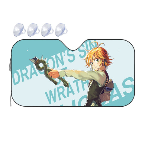 The Seven Deadly Sins Car Sunshades