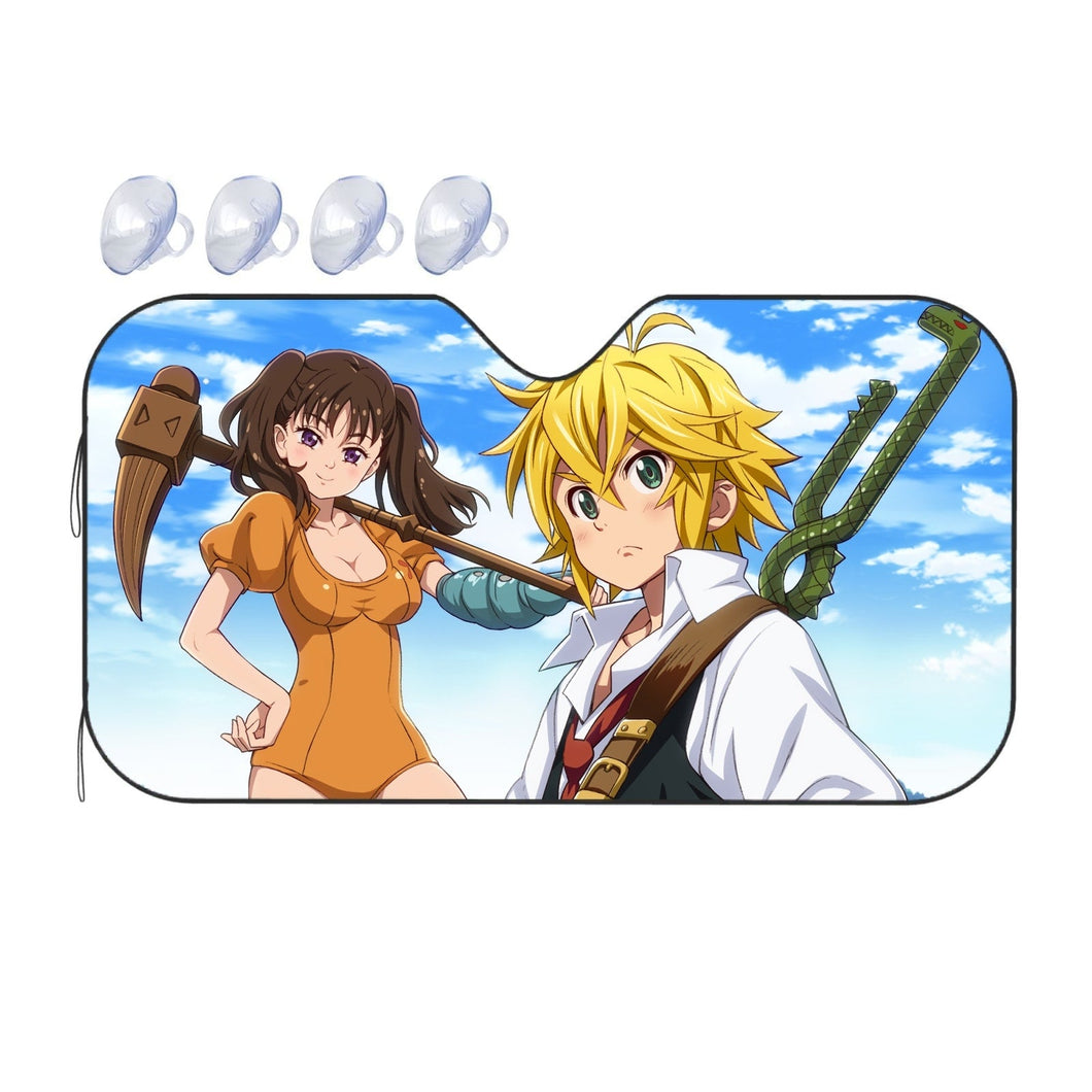 The Seven Deadly Sins  Car Sunshade
