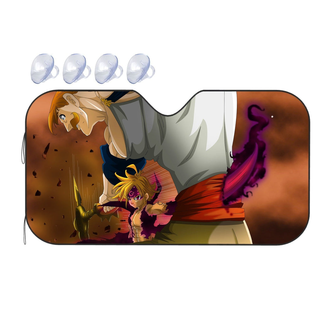The Seven Deadly Sins  Car Sunshade