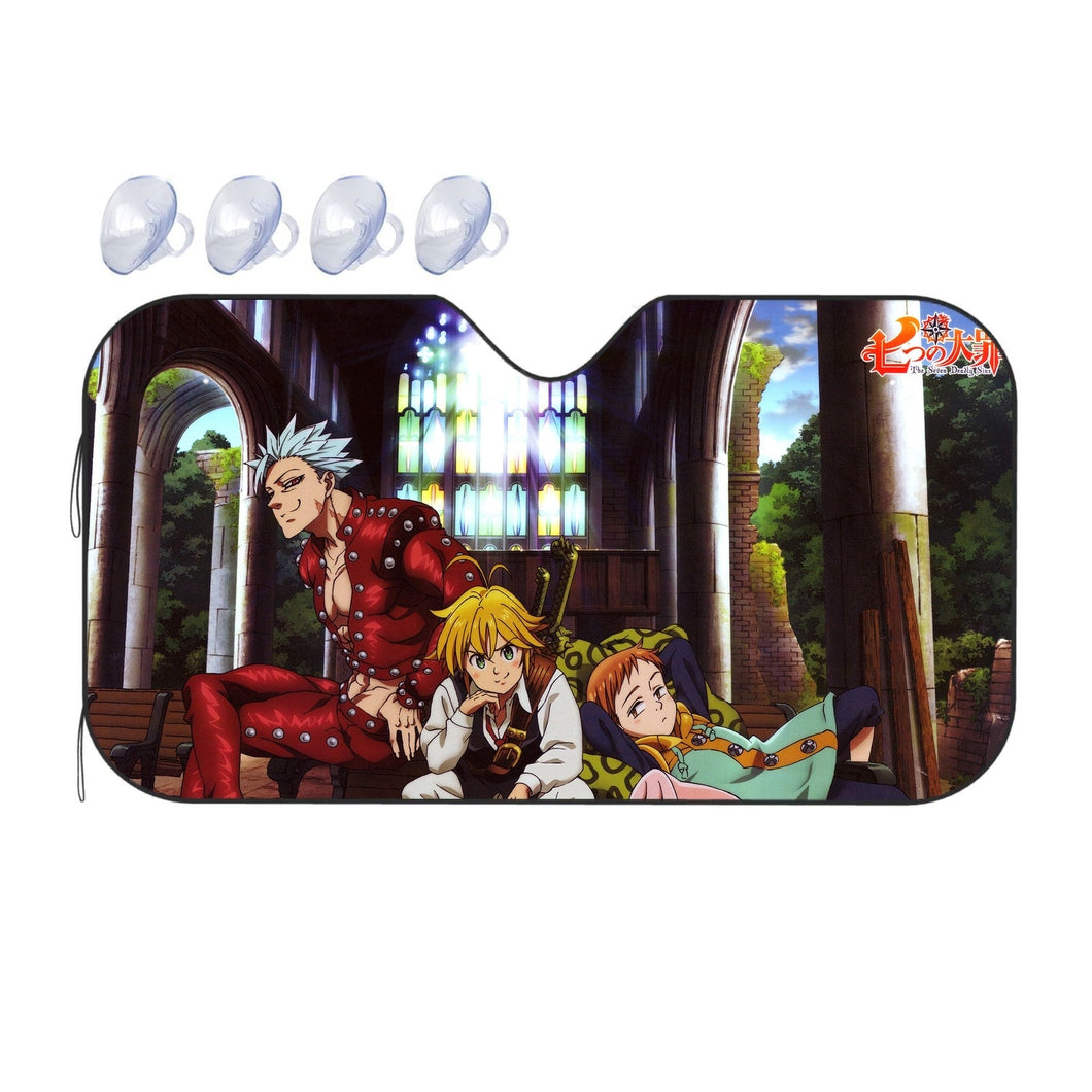 The Seven Deadly Sins  Car Sunshade