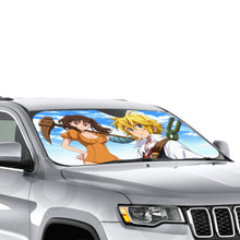 Load image into Gallery viewer, The Seven Deadly Sins  Car Sunshade
