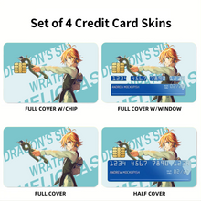 Load image into Gallery viewer, The Seven Deadly Sins  Credit Card Skins (4-in-1 Pack)
