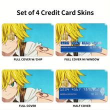 Load image into Gallery viewer, The Seven Deadly Sins  Credit Card Skins (4-in-1 Pack)
