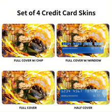 Load image into Gallery viewer, The Seven Deadly Sins  Credit Card Skins (4-in-1 Pack)
