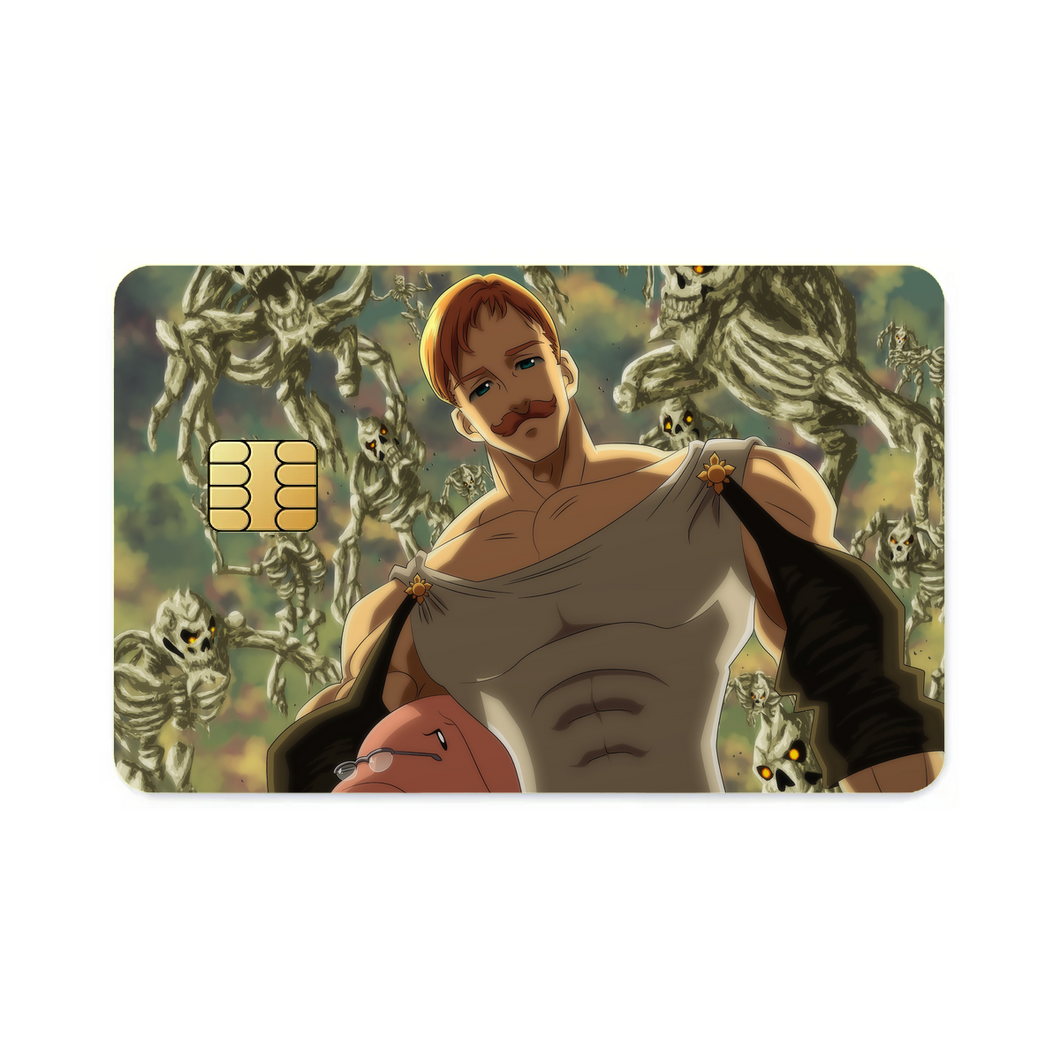 The Seven Deadly Sins  Credit Card Skins (4-in-1 Pack)