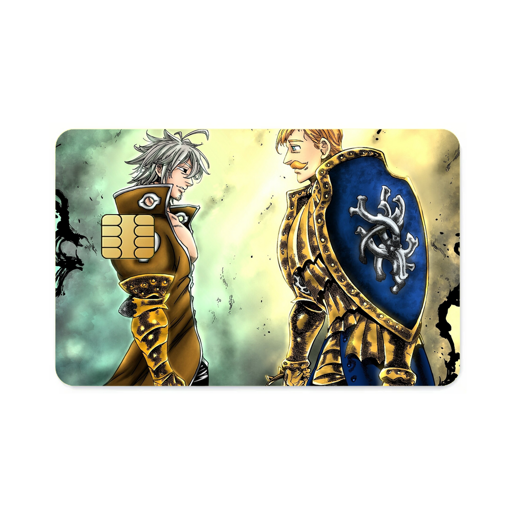 The Seven Deadly Sins  Credit Card Skins (4-in-1 Pack)
