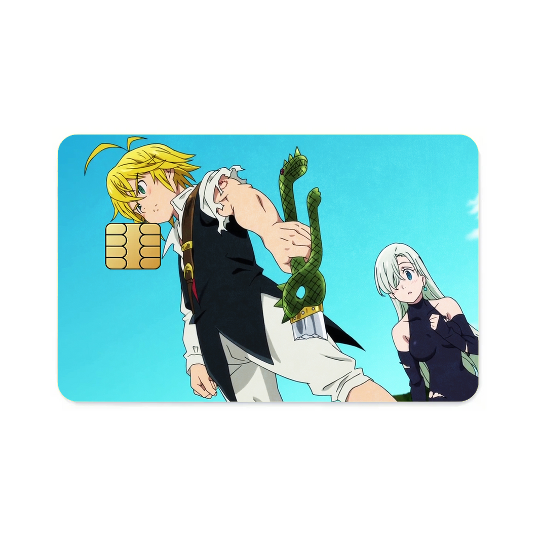 The Seven Deadly Sins  Credit Card Skins (4-in-1 Pack)