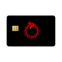 Load image into Gallery viewer, The Seven Deadly Sins  Credit Card Skins (4-in-1 Pack)
