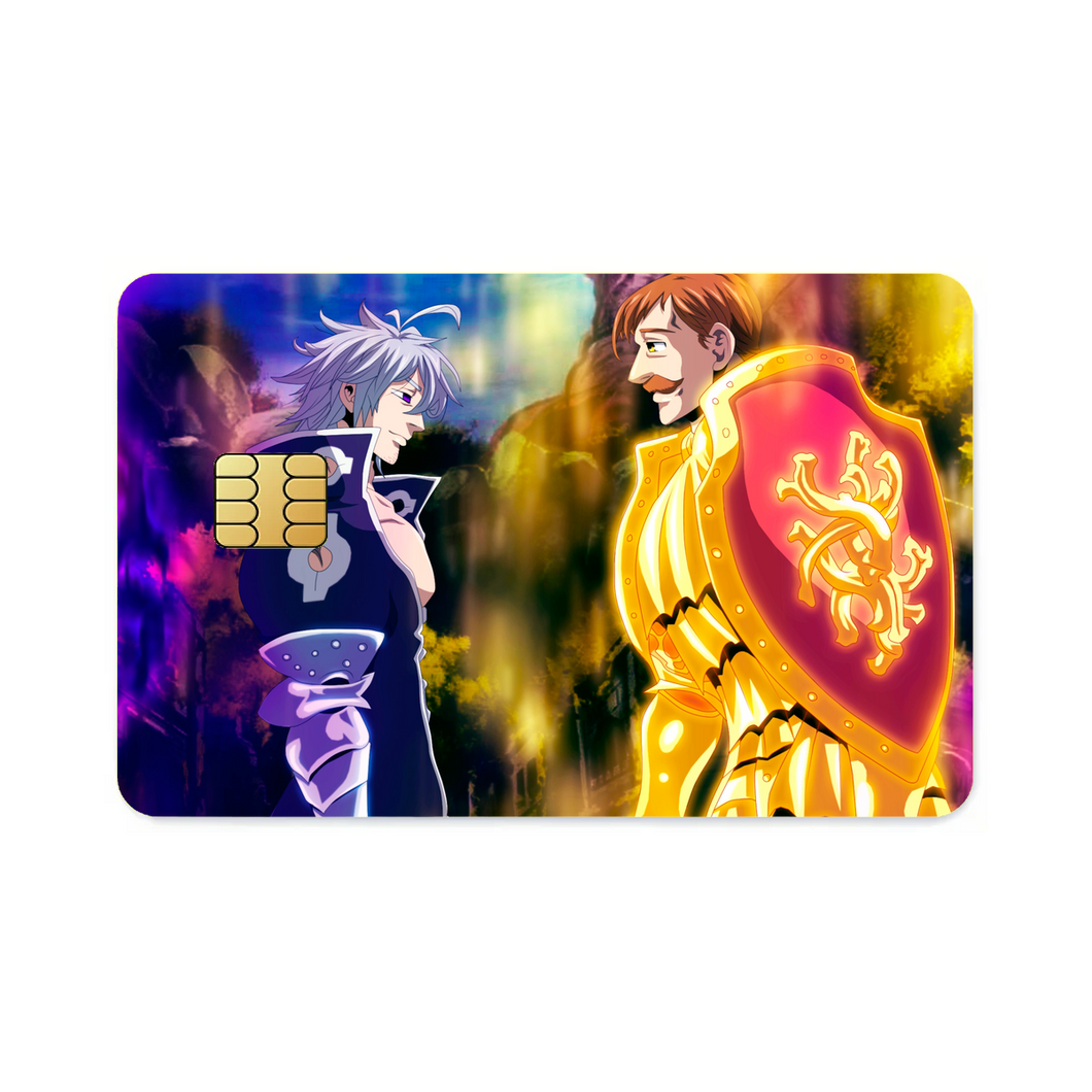 The Seven Deadly Sins  Credit Card Skins (4-in-1 Pack)